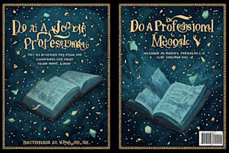 do a professional book cover, paperback, ebook hardcover