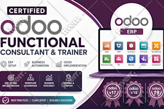 be your odoo cetified consultant for business setup