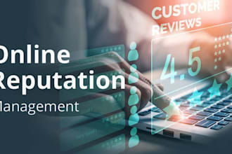 do online reputation management, ORM, services to suppress negative links