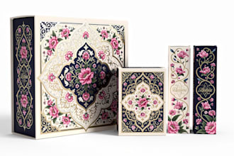 modern and professional packaging design