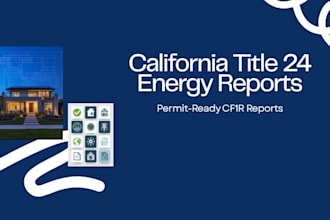 create california title 24 energy report for city permit