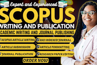 write and publish article on scopus q1, q2, q3, q4, sci, ssci indexed journal