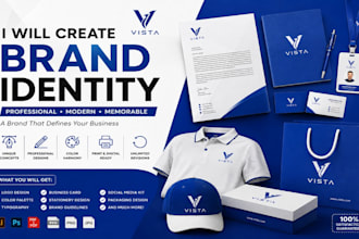 design professional brand identity