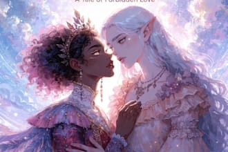 do design fantasy book cover romantasy book cover design