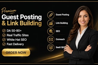 publish guest posts on high authority websites
