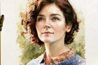 draw a watercolor illustration