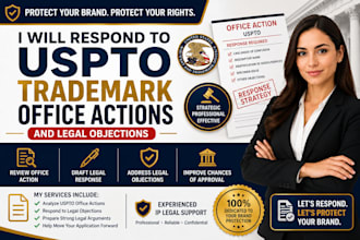 respond to uspto trademark office actions legal objections