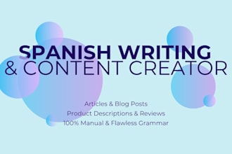 write professional short articles and product descriptions