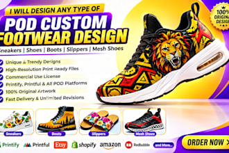 print on demand shoes sneakers graphics mesh shoe design boots pod sneakers