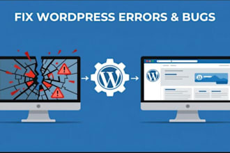 fix any wordpress error, bug, issue or broken website fast