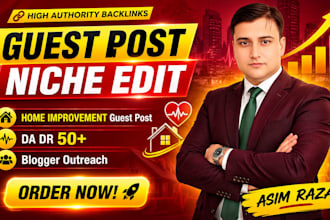 build powerful home improvement backlinks with  guest post
