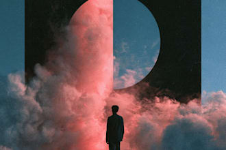 design creative album cover art or music artwork