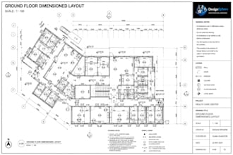 create autocad architectural elevations, sections and drawings