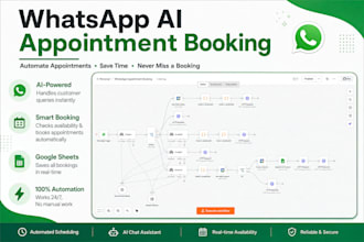 build ai appointment booking bot with n8n automation