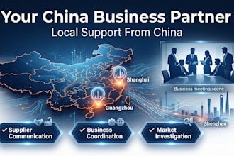 be your china business representative and local partner