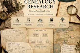 research your ancestry and build your family tree
