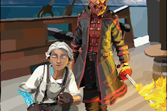 take commissions for ocs or dnd characters