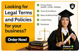 write a gdpr compliant privacy policy, terms and conditions