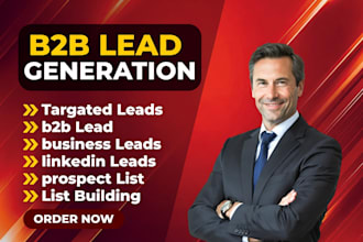 do b2b lead generation any industry, linkedin lead gen