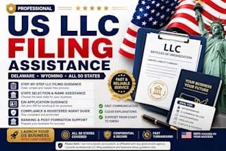 assist you with USA llc formation step by step