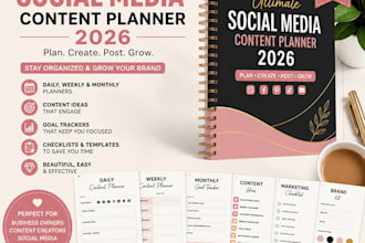 create ultimate social media content planner