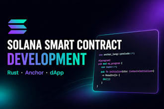 code a solana onchain program