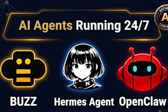 install openclaw setup, buzz, hermes agent and ai agent setup