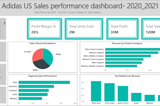 create professional excel dashboard and KPI report