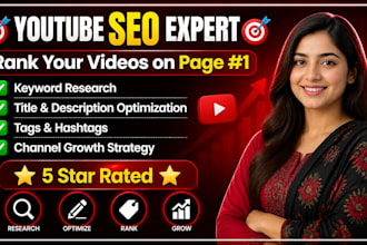 optimize your youtube video SEO for top ranking and  views