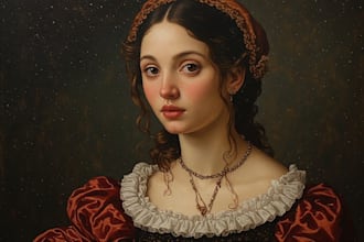 paint renaissance art oil painting portrait