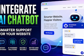 integrate an ai chatbot into your website