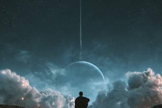 design album cover or single cover art album cover design