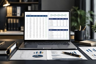 do administrative document formatting and bank statement layout alignment