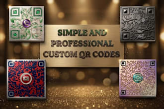 design a custom branded qr code with logo for your buisness