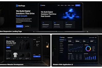 develop a modern react website