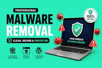remove malware, clean hacked wordpress website and secure it