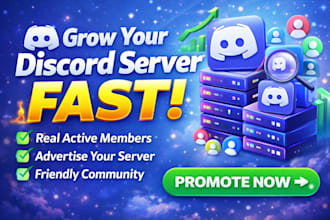 organically promote your discord server for real members and engagement