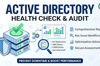 perform a professional active directory health check