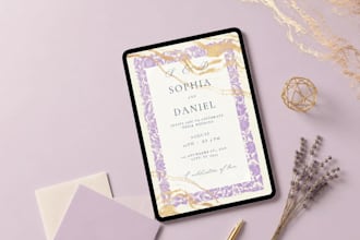 design beautiful canva wedding invitations
