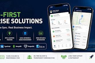 develop offline first applications for business and personal demand