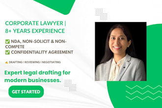 draft your nda and confidentiality agreement