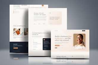 build squarespace business website