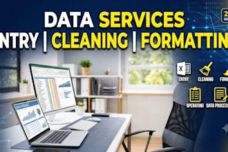 clean , format , merge , analize , visualise data