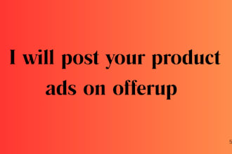 post your product ads on offerup