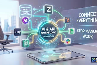 create API integrations and workflow automation