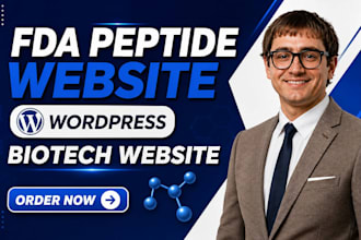 fda complaint peptide website research peptide wordpress website biotech website