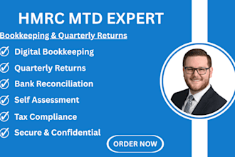 set up hmrc making tax digital mtd bookkeeping,  quarterly returns