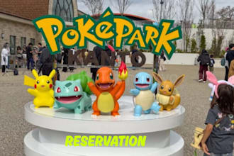 secure reservation for pokemon theme park pokemon cafe poke park pokepark kanto