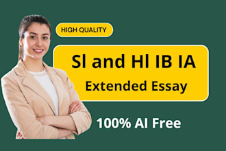 perfectly do sl and hl ias, extended essays for ib
