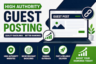 create powerful guest posts backlinks using manual outreach